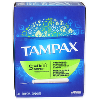 Tampax s Super Tampons - 40 Count