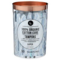 L. Super Tampons - 30 Count