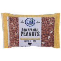 Ellis Raw Spanish Peanuts - 16 Ounce