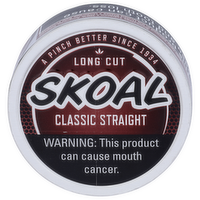 Skoal Classic Straight Smokeless Tobacco - 1.2 Ounce