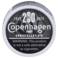 Copenhagen Snuff Smokeless Tobacco - 1.2 Ounce
