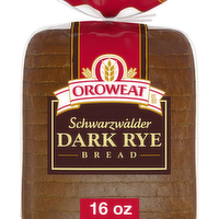 Oroweat Schwarzwalder Dark Rye Bread, , Bag Swarz - 1 Pound