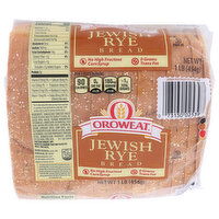 Oroweat Bread Jewish Rye - 1 Pound