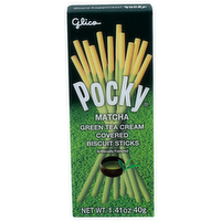 Pocky Matcha Biscuit Sticks - 1.41 Ounce