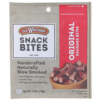 Old Wisconsin Snack Bites Original Sausage - 6 Ounce