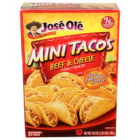 Jose Ole Beef & Cheese Mini Tacos - 16.2 Ounce