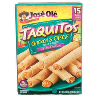 Jose Ole Chicken & Cheese Taquitos - 1.5 Ounce - 15 Count