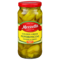 Mezzetta Family Co Medium Heat Tender & Crispy Golden Greek Peperoncini - 16 Fluid Ounce