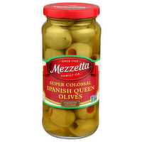 Mezzetta Family Co Pimiento Stuffed Spanish Queen Olives - 10 Ounce