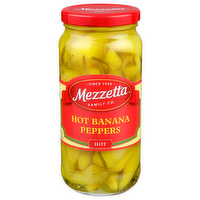 Mezzetta Family Co Hot Banana Peppers - 16 Fluid Ounce