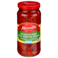 Mezzetta Family Co Mild Roasted Red Bell Pepper Strips - 16 Fluid Ounce