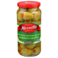 Mezzetta Family Co Marinated With Vermouth Martini Olives - 10 Ounce