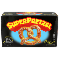 Superpretzel Original Soft Pretzels - 2.167 Ounce - 6 Count