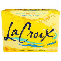 LACROIX SPARKLING WATER Lemon 12pk Cans - 12 Fluid Ounce - 12 Count