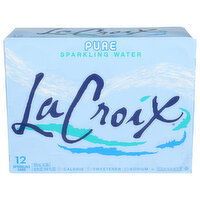 LACROIX Pure Sparkling Water 12pk Cans - 12 Fluid Ounce - 12 Count