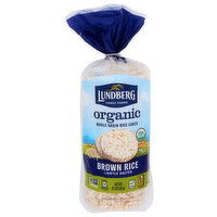 Lundberg Family Farms Savor The Taste Of Toasty, Whole Grain Brown Rice Lightly Seasoned With Sea Salt. Our Cakes Are Made From Freshly Milled Organic Popped To Perfection, And Carefully Crafted Be Thick, Crunchy, Full Flavor. Enjoy Them Straight Out Bag Or Piled High Your Favorite Toppings! Salted - 8.5 Ounce