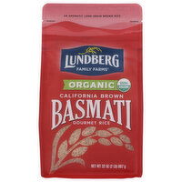 Lundberg Family Farms Rice Organic California Brown Basmati - 32 Ounce