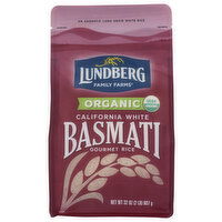 Lundberg Family Farms Rice Organic California White Basmati - 32 Ounce