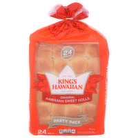 King's Hawaiian Original Party Pack Sweet Rolls - 24 Ounce
