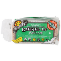 Food For Life Sesame Flourless Ezekiel 49 Sprouted Grain Bread - 24 Ounce