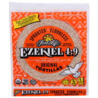 Food For Life Sprouted Grain Tortillas Ezekiel 49 - 2 Ounce - 6 Count
