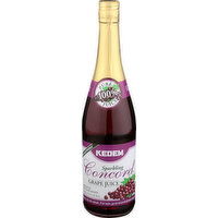 Kedem Sparkling Grape Juice Concord - 25.4 Fluid Ounce