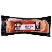 Eddy Foods Hardwood Smoked Zero Sugar Thick-Cut Bacon - 24 Ounce