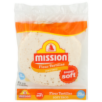 Mission Super Soft Flour Tortillas - 1.75 Ounce - 20 Count