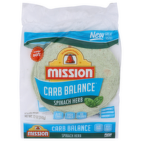Mission Carb Balance Spinach Herb - 1.5 Ounce - 8 Count