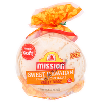 Mission Street Tacos Sweet Hawaiian Flour Tortillas - 0.854 Ounce - 10 Count