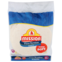 Mission Super Soft Flour Tortillas Burrito - 2.5 Ounce - 16 Count