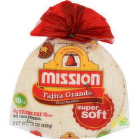 Mission Tortilla Fajita Grande - 1.5 Ounce - 10 Count