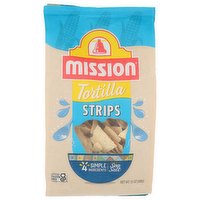 Mission Made With Sea Salt Tortilla Strips - 13 Ounce