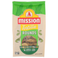 Mission Made With Sea Salt Rounds Tortilla - 13 Ounce