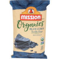 Mission Organics Blue Tortilla Chips - 9 Ounce