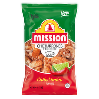 Mission Chicharrones Chile Limon, Bag - 4 Ounce