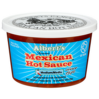 Albert's Famous Medium Mexican Hot Sauce - 16 Ounce