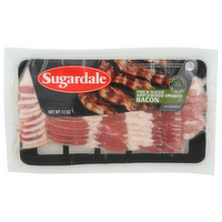 Sugardale Thick Sliced Applewood Smoked Bacon - 12 Ounce
