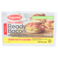Sugardale Ready Bacon Applewood Smoked - 2.1 Ounce