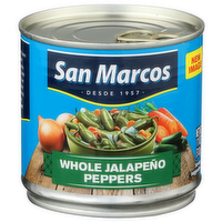 San Marcos Whole Jalapeno Peppers - 11 Ounce