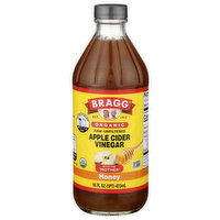 Bragg Acidic, Sweet Vinegar With Honey Liquid Organic Apple Cider Vinegar & Honey Blend - 16 Fluid Ounce
