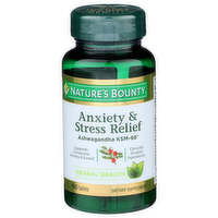 Nature's Bounty Anxiety & Stress Relief - 50 Count