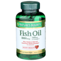 Nature's Bounty Fish Oil - 145 Count