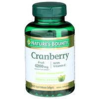 Nature's Bounty Cranberry - 250 Count