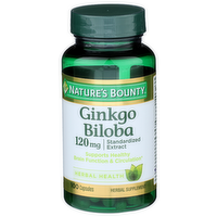 Nature's Bounty Ginkgo Biloba - 100 Count