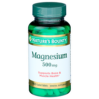 Nature's Bounty Magnesium - 100 Count