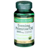 NATURE's Bounty Evening Primrose Oil - 60 Count