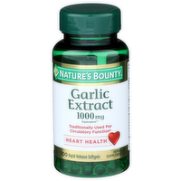 Nature's Bounty Garlic Extract - 100 Count