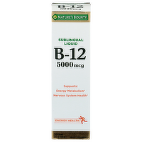 Nature's Bounty Sublingual Liquid - 0.034 Fluid Ounce - 59 Count