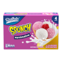Marinela Sponch Marshmallow And Strawberry Coconut Cookies, 4 Packs, Multipack - 12.68 Ounce